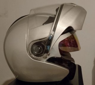 Casco Integral Doble Visera.