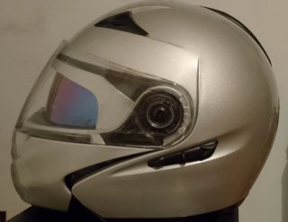 Casco Integral Doble Visera.