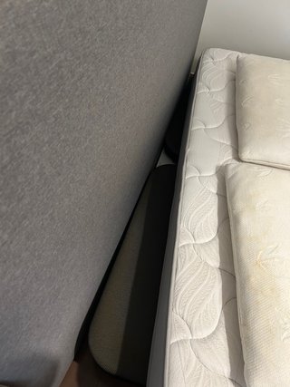 Cama Colchón King Size con Estructura y Cabece