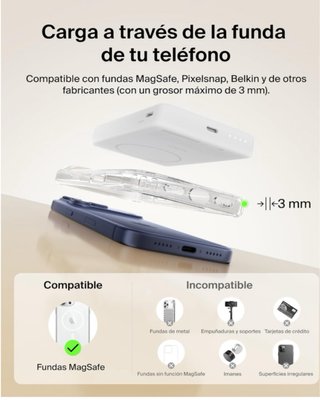 Bateria externa Power Bank 10K Slim. Nueva