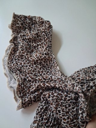 Vestitino fantasia leopardata