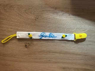 Catenella porta ciuccio personalizzata