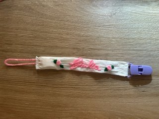 Catenella porta ciuccio personalizzata