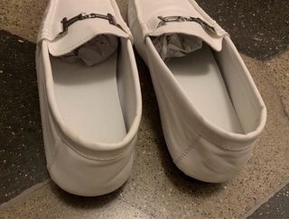 Mocassini uomo bianchi taglia 43/44