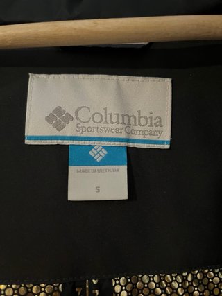Chaqueta Columbia Nieve Naranja y Negra
