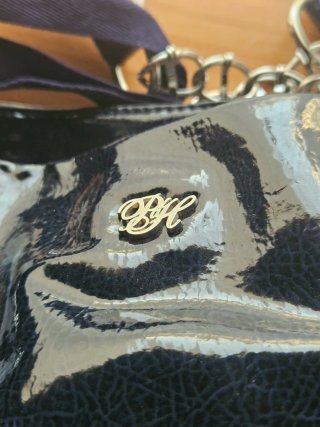 Bolso de rayas azul y blanco Pedro del Hierro