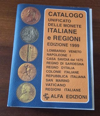 Catalogo Monete Italiane Edizione 1999