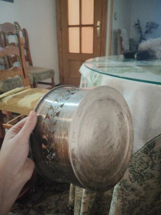 Cuenco o cazuela vintage decorado
