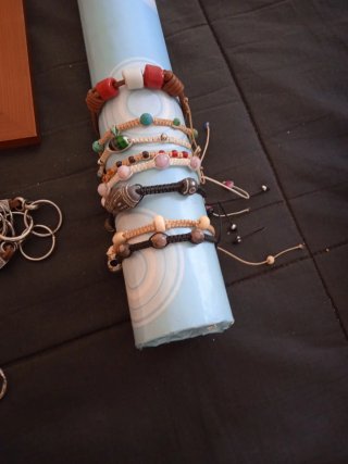 Lote Pendientes, Llaveros, Pulseras y Colgantes
