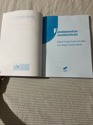 Fundamentos zootécnicos