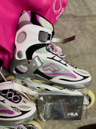 Patines Fila con bolsa y protectores