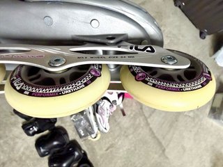 Patines Fila con bolsa y protectores