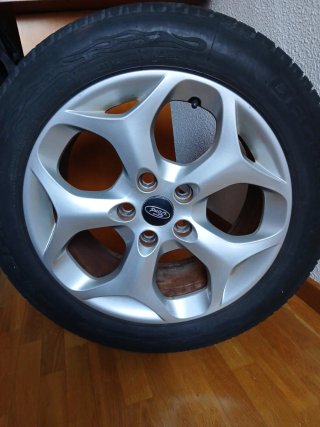 2 Llantas Cmax/Focus + Neumáticos 205/55/R16