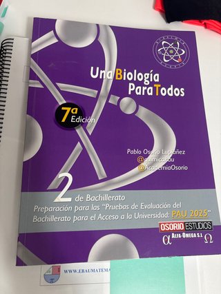 una biologia para todos