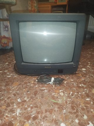 TV RETRO-VINTAGE-DVD- CRT Kneissel 14"