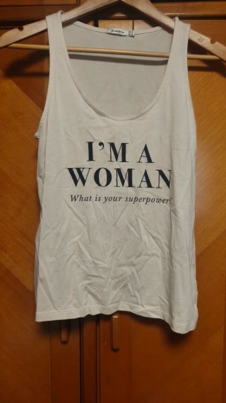 Camiseta Tirantes Stradivarius Talla M