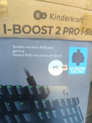 Logitech G512 Teclado Gaming Mecánico Portugués