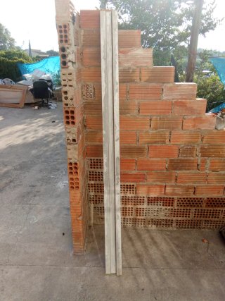 Reglas de aluminio para construcción