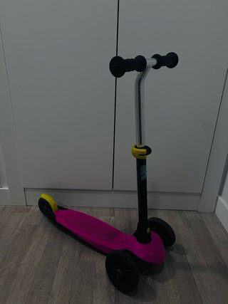 Patinete infantil 3 ruedas rosa