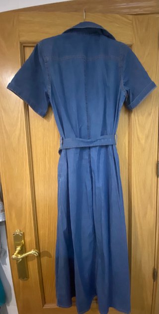 Vestido vaquero Stradivarius azul