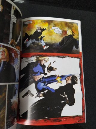 Novela gráfica viuda negra