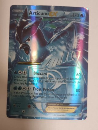 Lote 4 Cartas Pokémon EX Articuno, Lugia, Palkia,