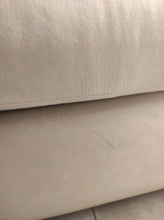 Divano letto 5 posti scamosciato beige