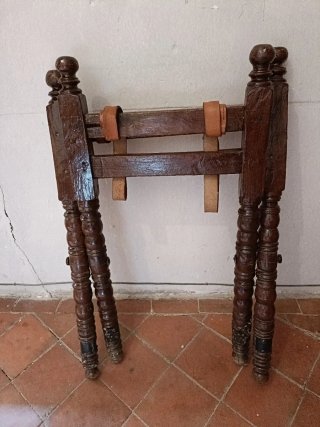 Mesa bandeja madera plegable