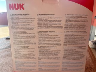 Esterilizador Micro Express Plus NUK