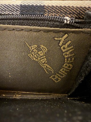 Portafoglio Burberry Beige e Oro