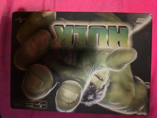 Iron Man, hulk, increible hulk. Ed. Metálica DVD