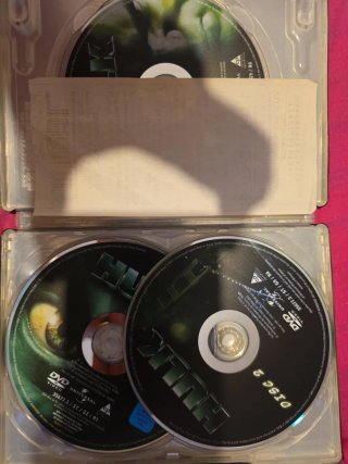 Iron Man, hulk, increible hulk. Ed. Metálica DVD