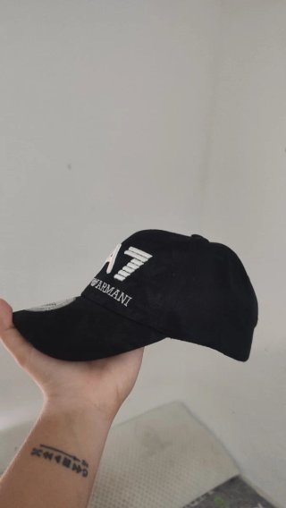 Berretto Emporio Armani EA7 Nero Nuovo