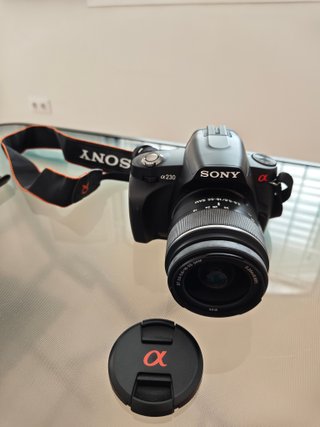 Cámara Sony Alpha a22 Negra