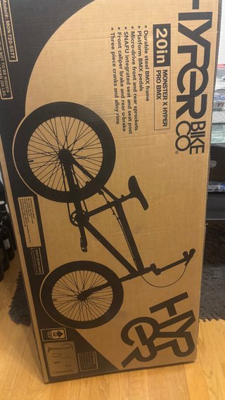 Bicicleta BMX HYPER MONSTER X 20 pulgadas