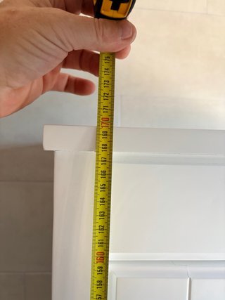 Mueble de baño blanco