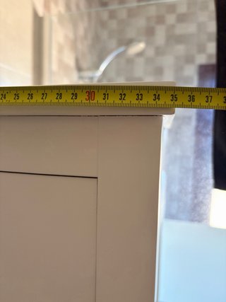 Mueble de baño blanco