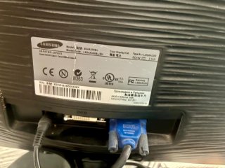 Monitor Samsung Negro