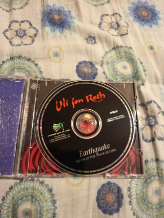 Uli Jon Roth Electric Sun Earthquake CD Very rare