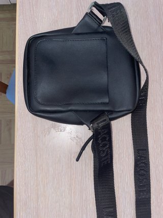 Riñonera Lacoste Negra