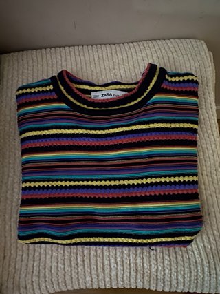 Jersey Zara Rayas Multicolor ,