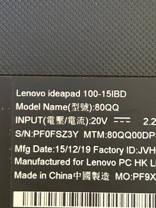 Lenovo Ideapad Portátil Negro