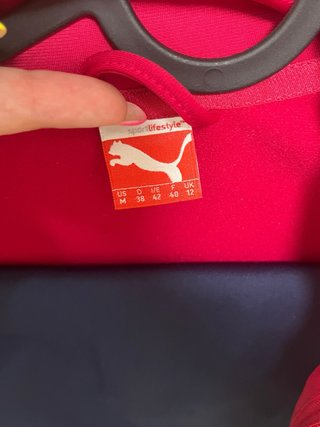 Chaqueta Puma Mujer Rosa y Amarilla