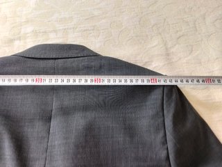 Chaqueta de traje gris
