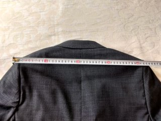 Chaqueta de traje gris