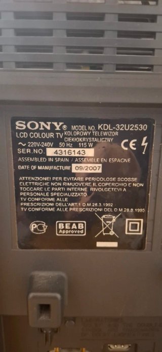 Televisor Sony Bravia 32U2