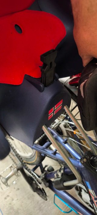 Silla Bicicleta Hamax Kiss Azul