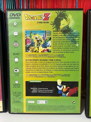Películas Dragon Ball Z DVD Colección