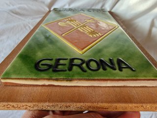 Metopa cerámica Guardia Civil Gerona