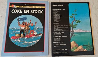 Lot 2 BD Tintin L Oreille Cassee Casterman